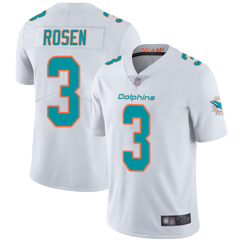 Nike Miami Dolphins #3 Josh Rosen White Youth Stitched NFL Vapor Untouchable Limited Jersey